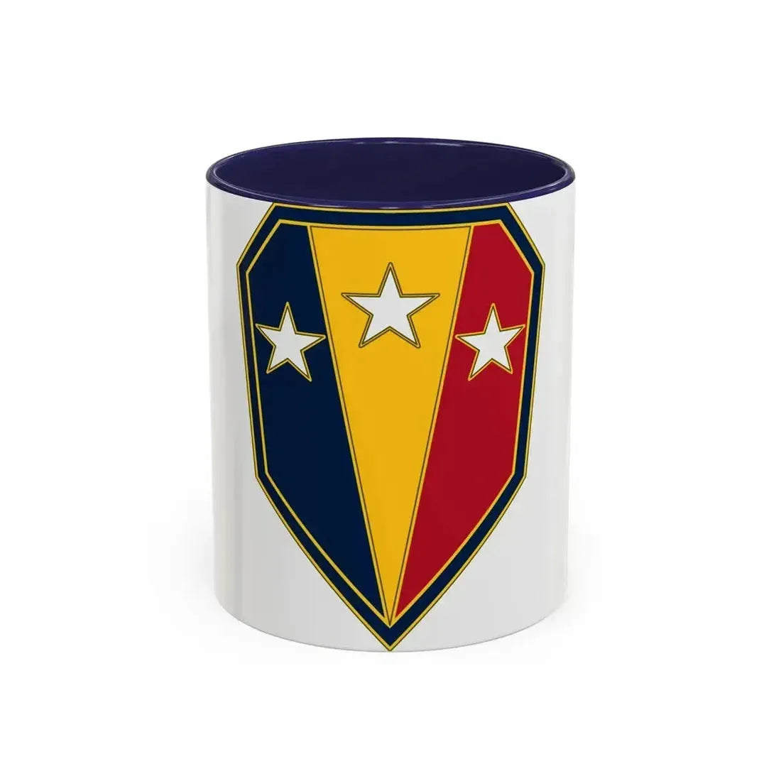 50TH INFANTRY BRIGADE COMBAT TEAM (U.S. Army) Accent Coffee Mug 11oz Navy - Go Mug Yourself