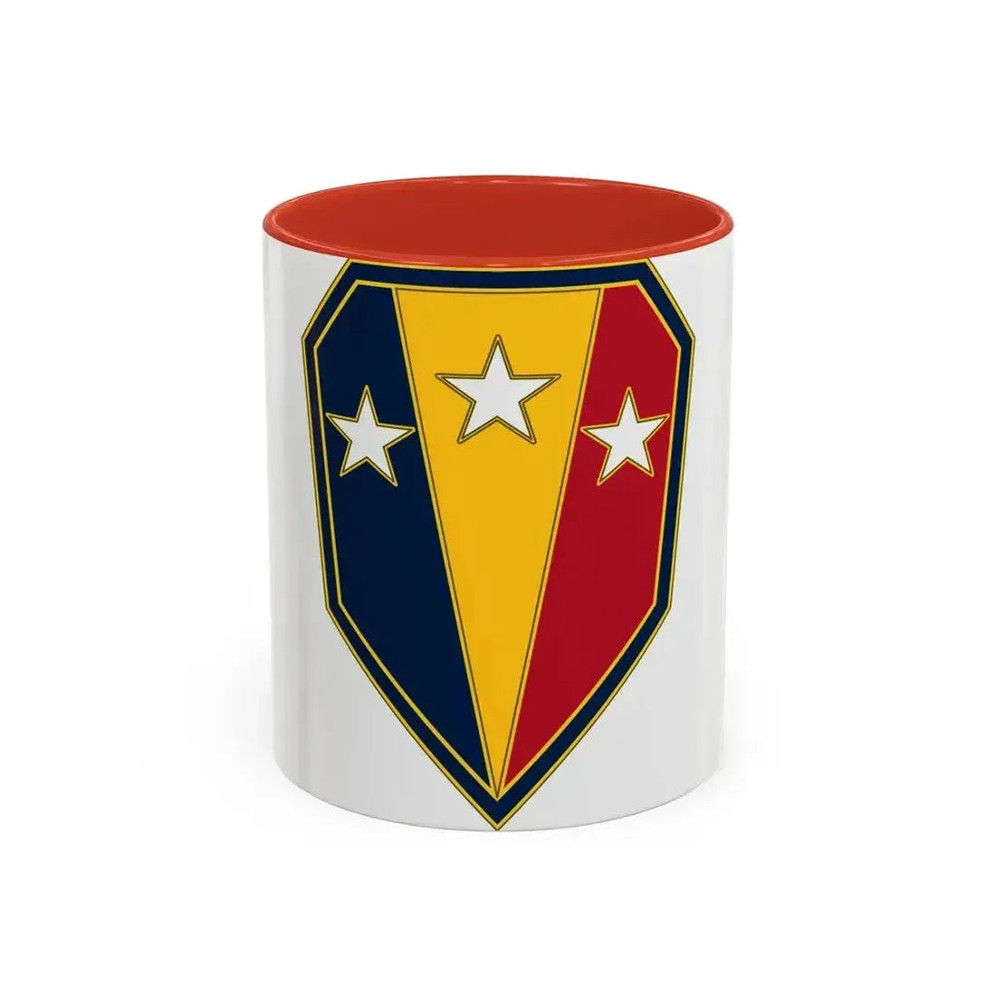 50TH INFANTRY BRIGADE COMBAT TEAM (U.S. Army) Accent Coffee Mug 11oz Red - Go Mug Yourself