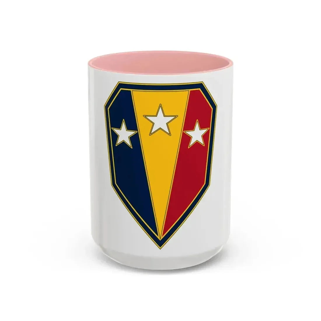 50TH INFANTRY BRIGADE COMBAT TEAM (U.S. Army) Accent Coffee Mug 15oz Pink - Go Mug Yourself