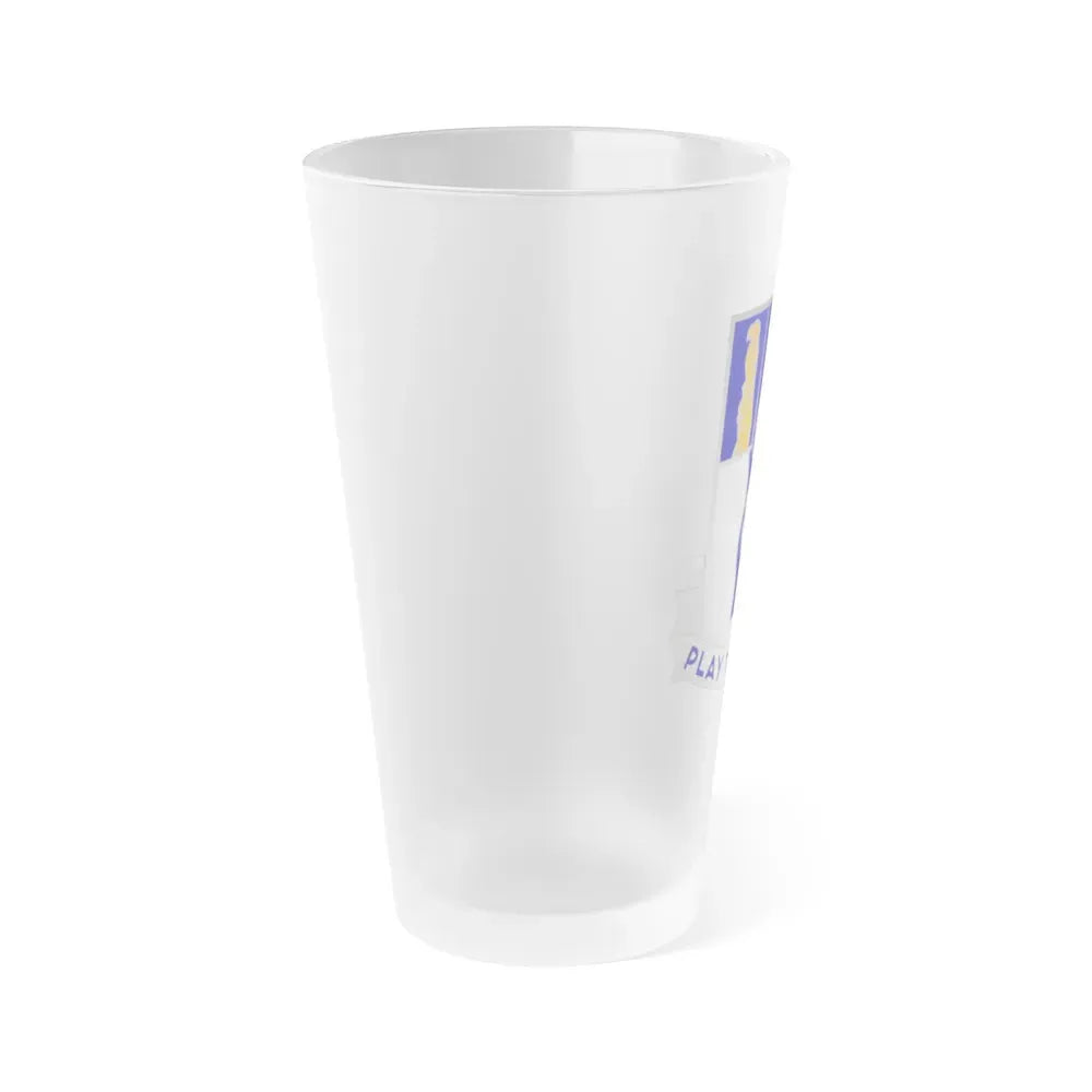 50th Infantry Regiment (U.S. Army) Frosted Pint Glass 16oz - Go Mug Yourself