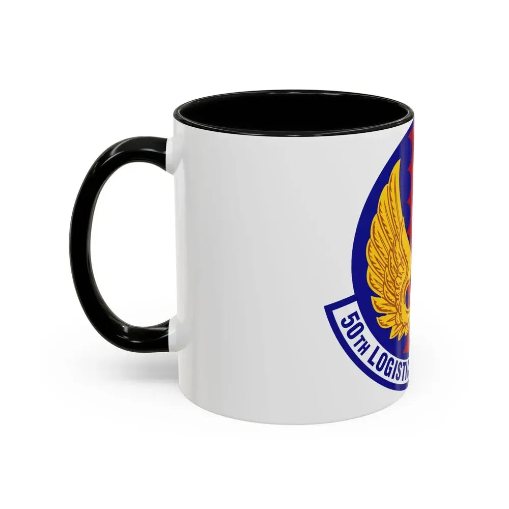 50th Logistics Readiness Flight (U.S. Air Force) Accent Coffee Mug - Go Mug Yourself