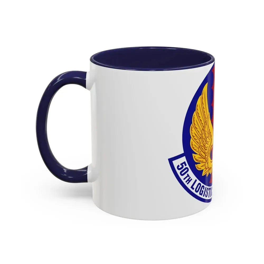50th Logistics Readiness Flight (U.S. Air Force) Accent Coffee Mug - Go Mug Yourself