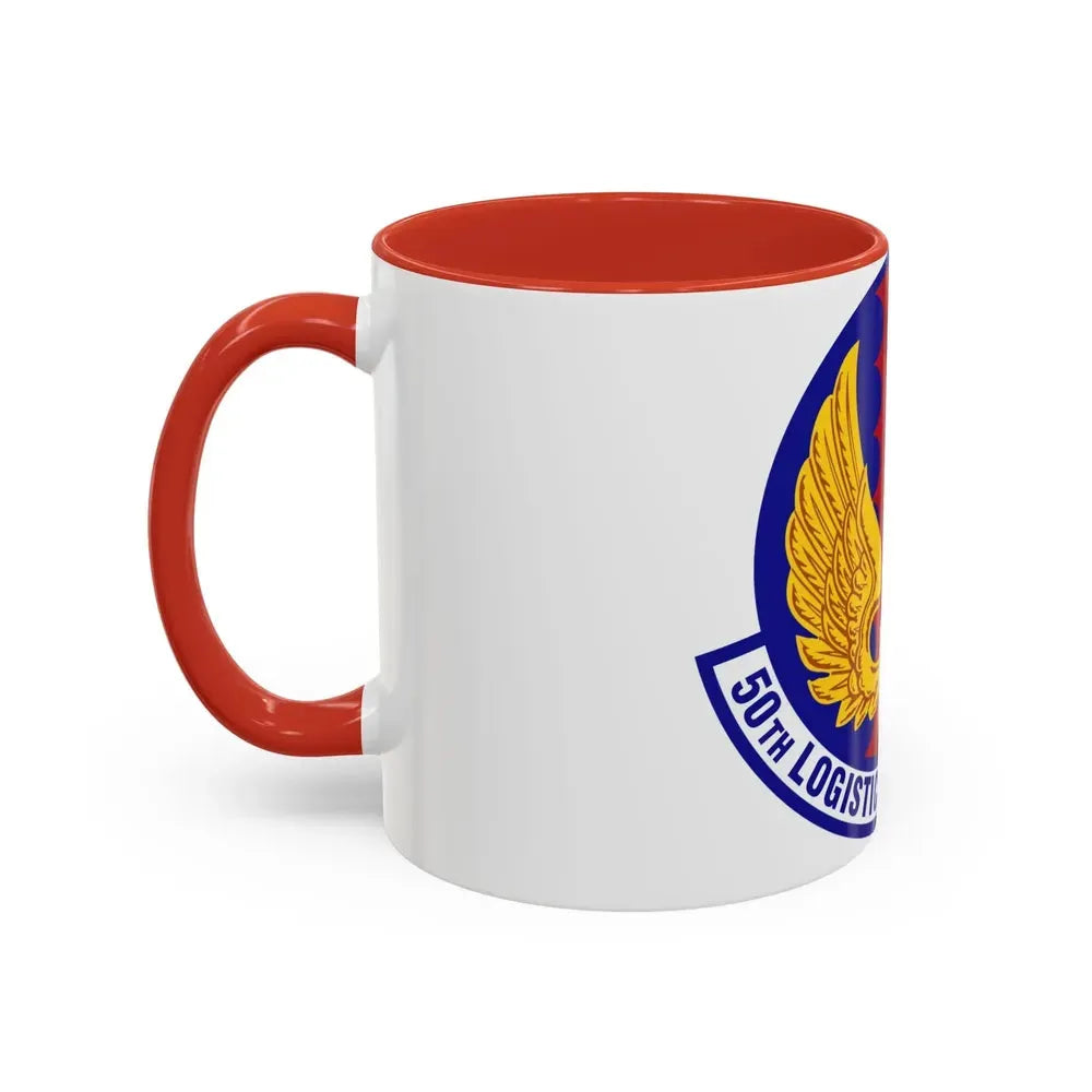 50th Logistics Readiness Flight (U.S. Air Force) Accent Coffee Mug - Go Mug Yourself