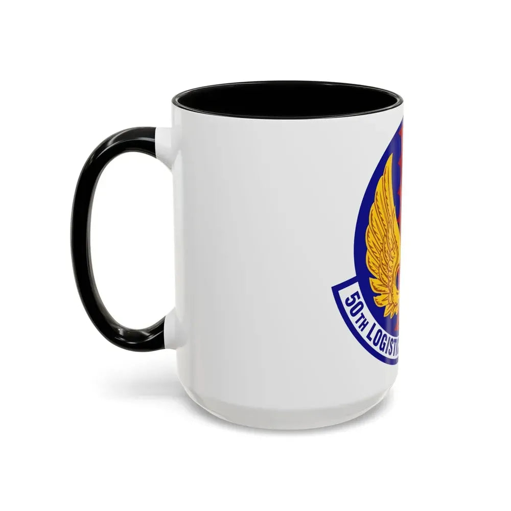 50th Logistics Readiness Flight (U.S. Air Force) Accent Coffee Mug - Go Mug Yourself