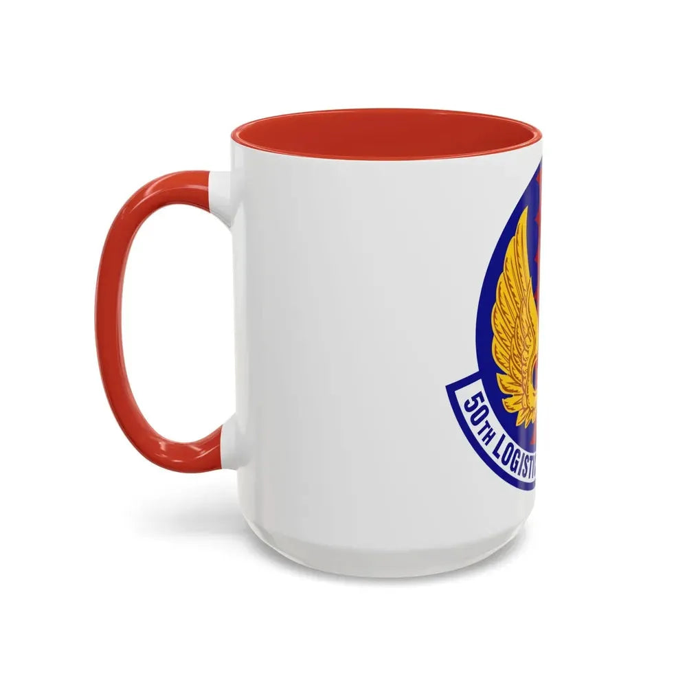 50th Logistics Readiness Flight (U.S. Air Force) Accent Coffee Mug - Go Mug Yourself