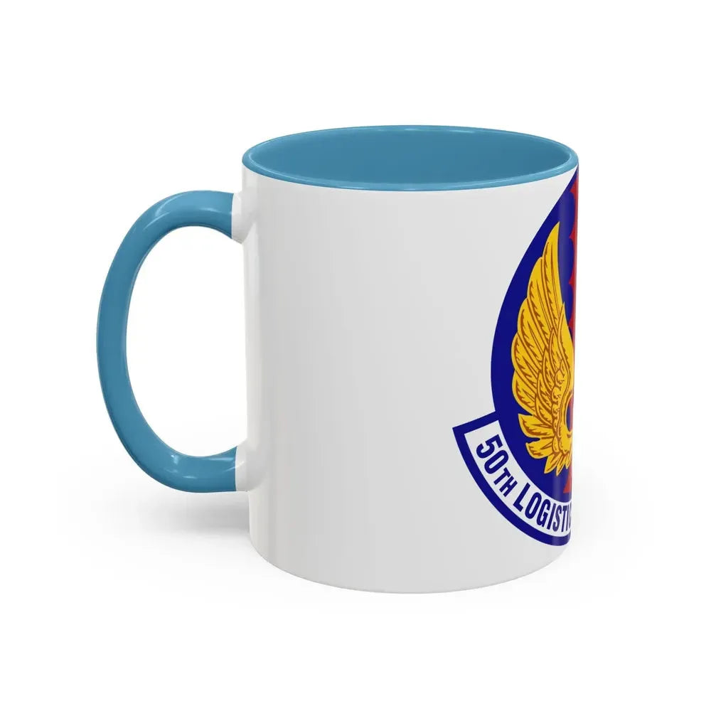 50th Logistics Readiness Flight (U.S. Air Force) Accent Coffee Mug - Go Mug Yourself