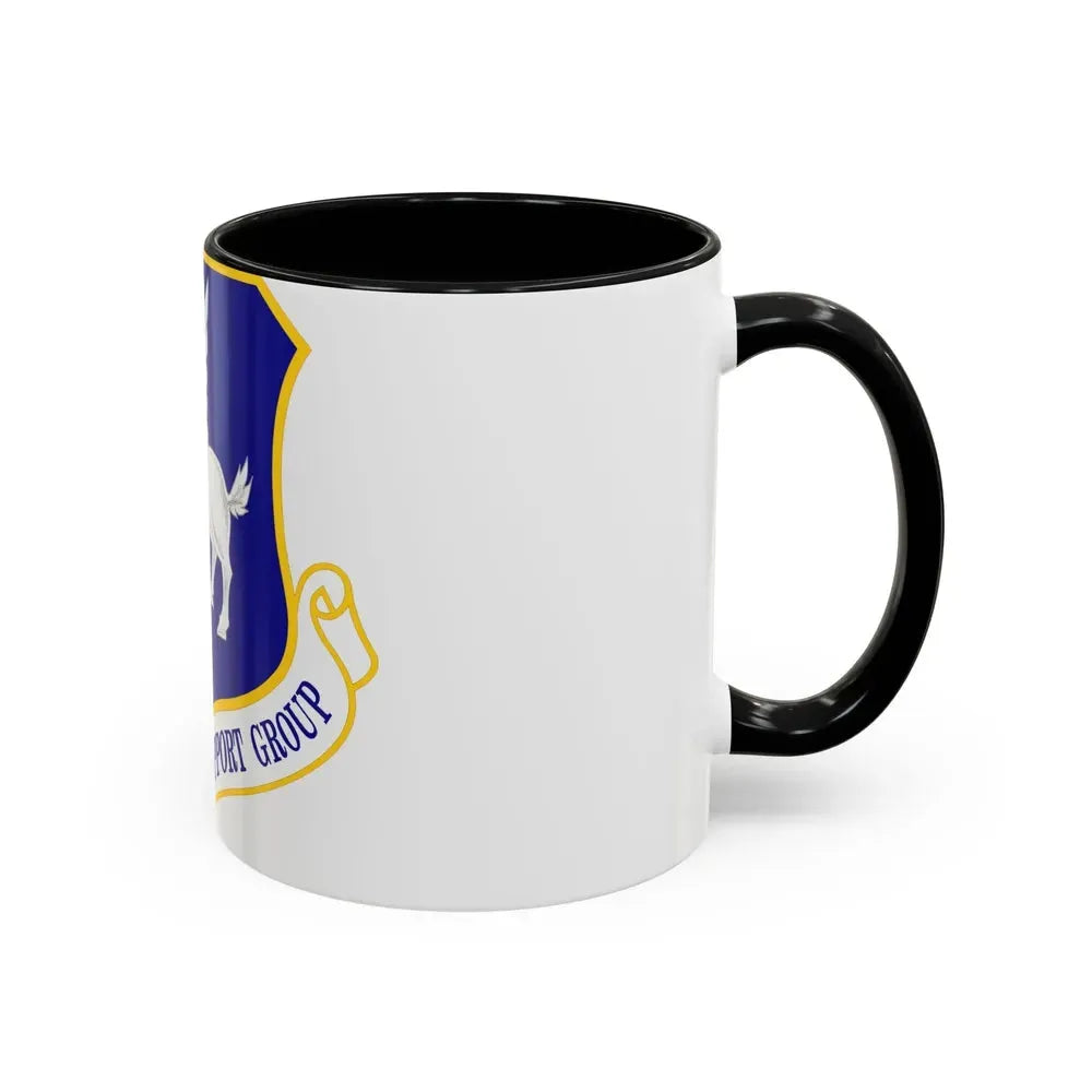 50th Mission Support Group (U.S. Air Force) Accent Coffee Mug - Go Mug Yourself