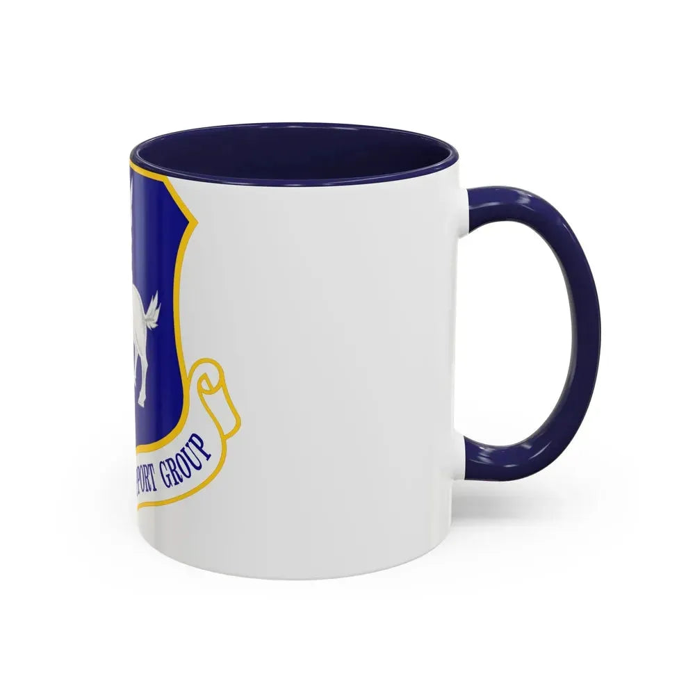 50th Mission Support Group (U.S. Air Force) Accent Coffee Mug - Go Mug Yourself