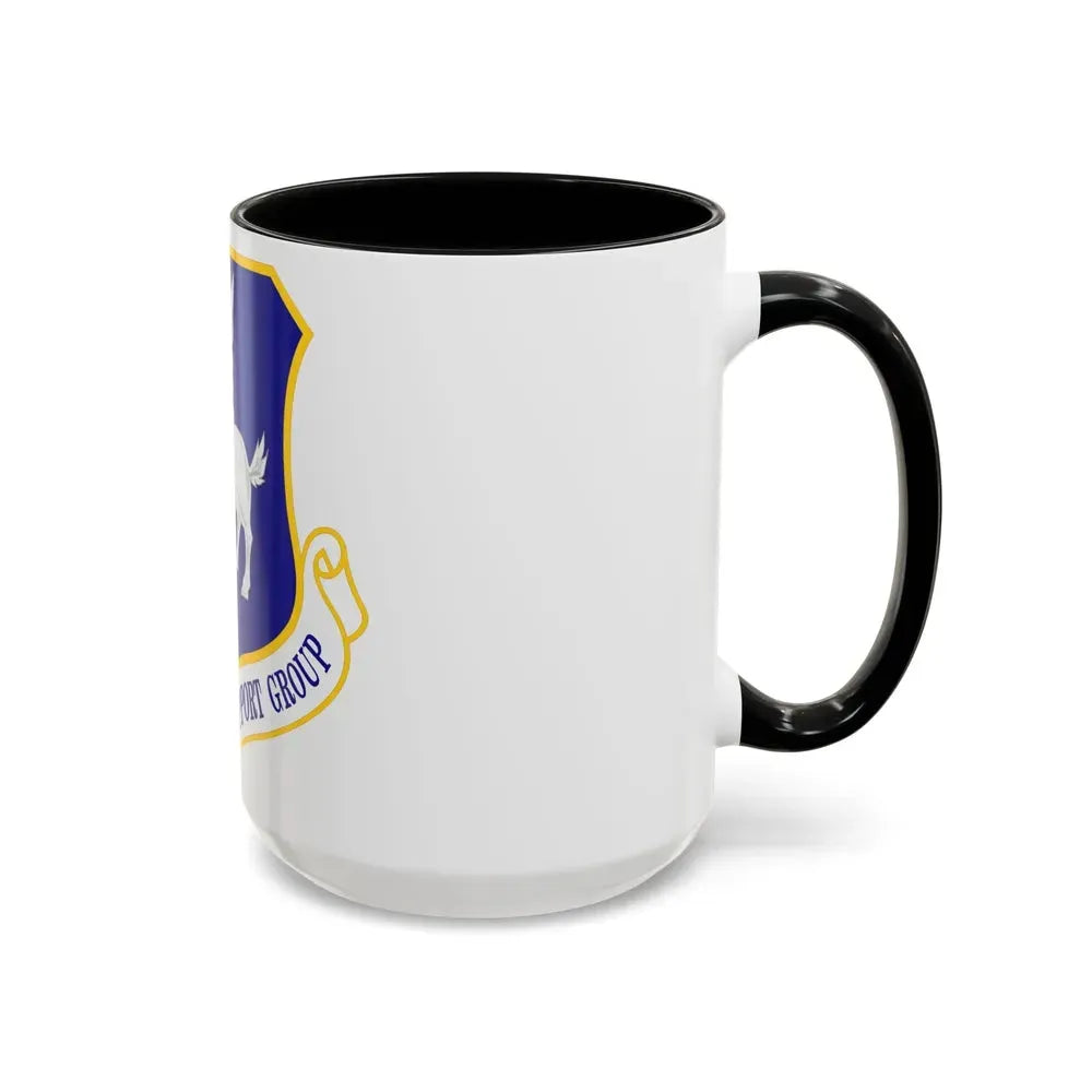 50th Mission Support Group (U.S. Air Force) Accent Coffee Mug - Go Mug Yourself