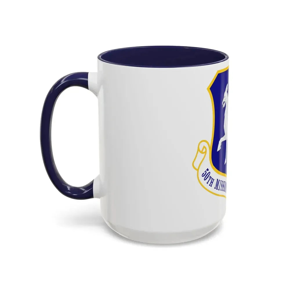 50th Mission Support Group (U.S. Air Force) Accent Coffee Mug - Go Mug Yourself