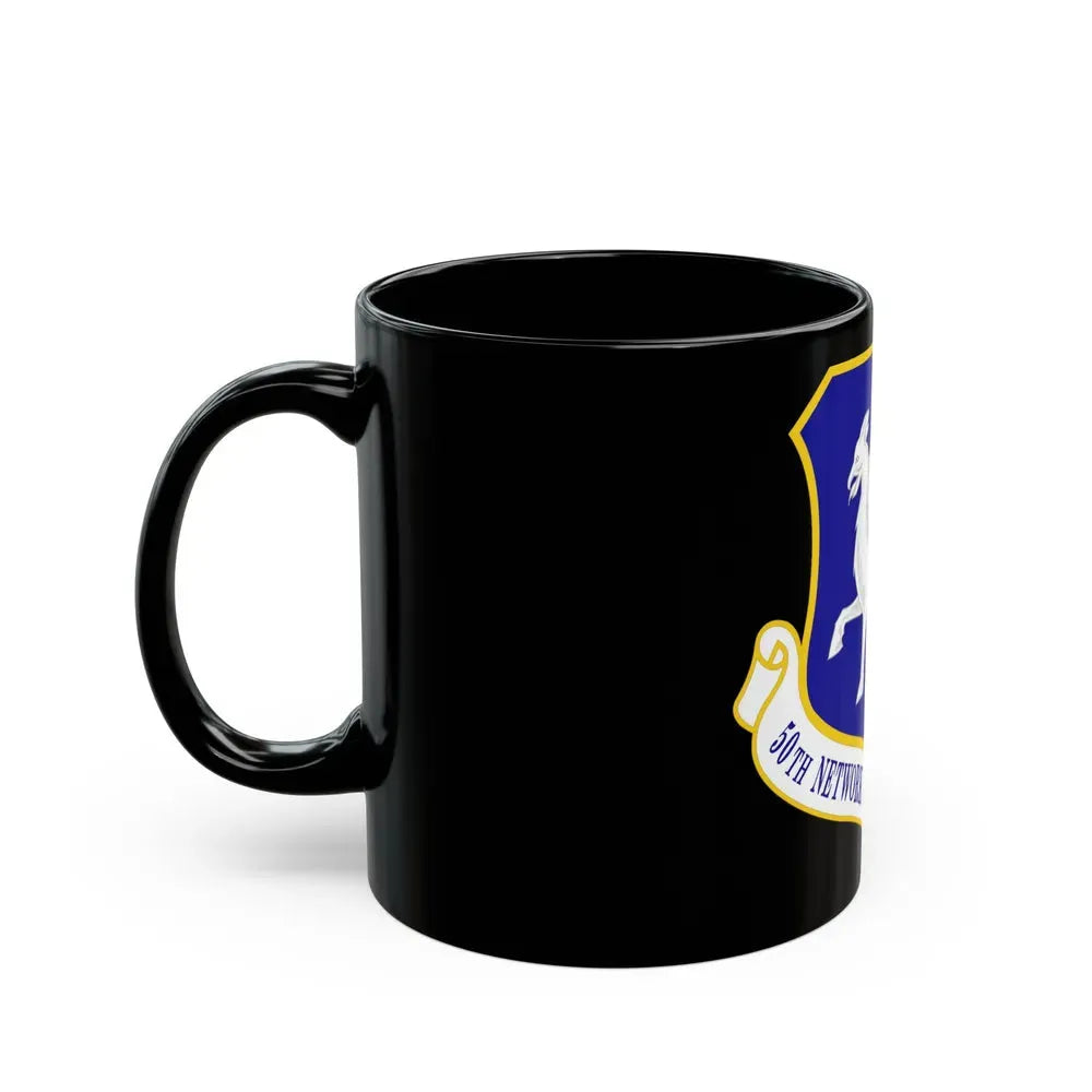 50th Network Operations Group (U.S. Air Force) Black Coffee Mug - Go Mug Yourself
