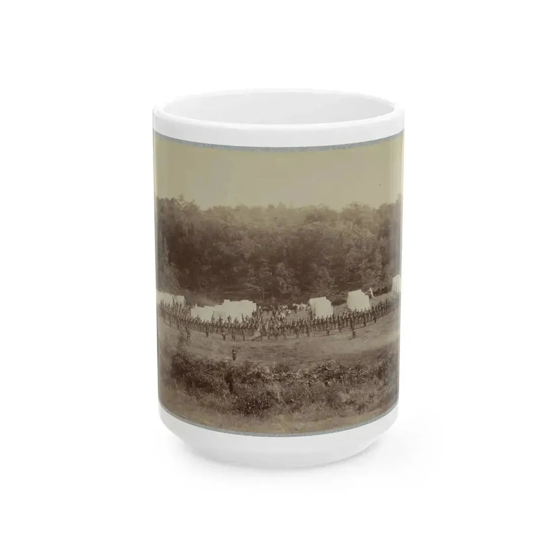 50th Pennsylvania Infantry, Gettysburg, Pa., July, 1865 (U.S. Civil War) White Coffee Mug 15oz - Go Mug Yourself