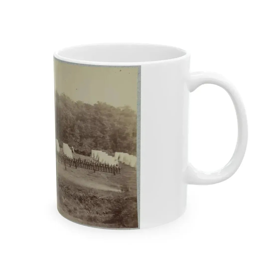 50th Pennsylvania Infantry, Gettysburg, Pa., July, 1865 (U.S. Civil War) White Coffee Mug - Go Mug Yourself