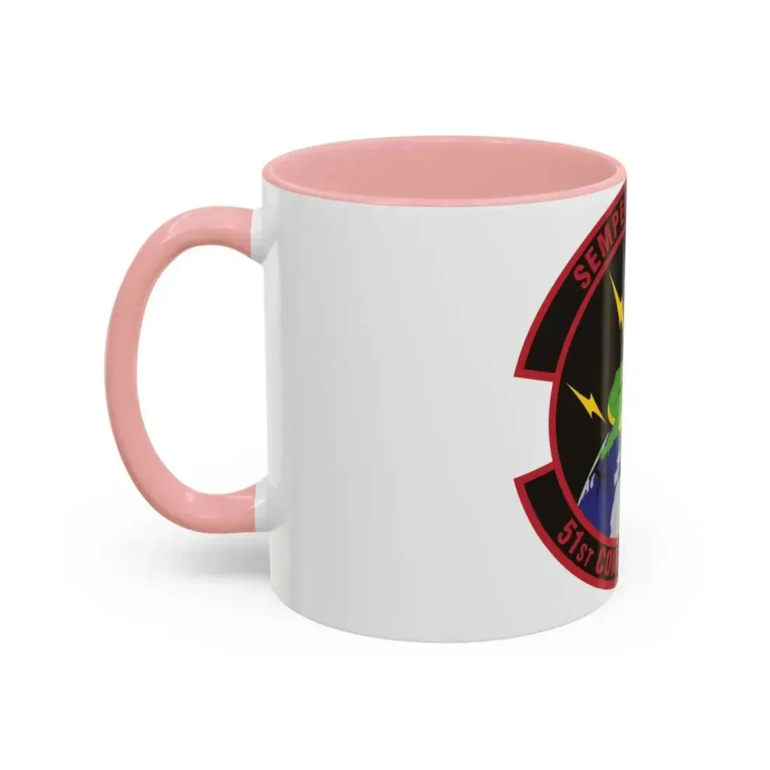 51 Combat Communications Squadron ACC (U.S. Air Force) Accent Coffee Mug - Go Mug Yourself