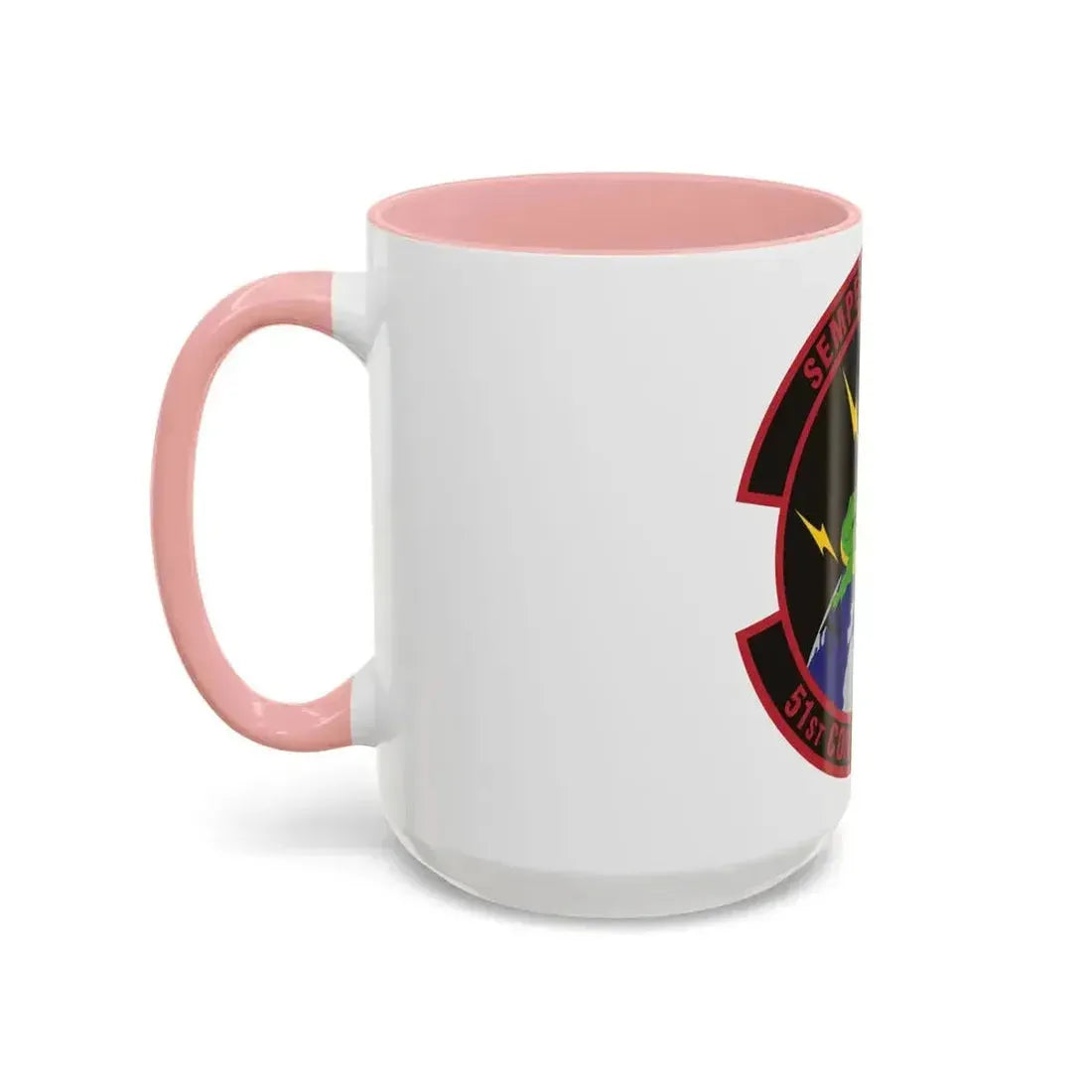51 Combat Communications Squadron ACC (U.S. Air Force) Accent Coffee Mug - Go Mug Yourself