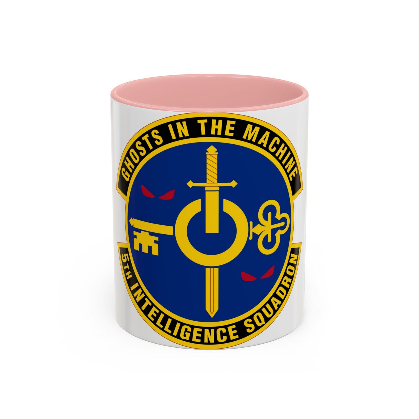 5 Intelligence Squadron ACC (U.S. Air Force) Accent Coffee Mug