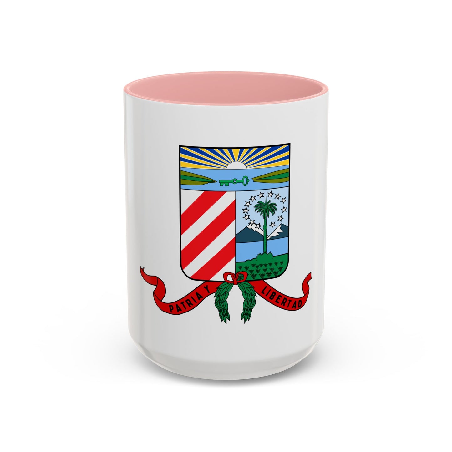 Coat of arms of the Cuban Filibuster Movement - Accent Coffee Mug