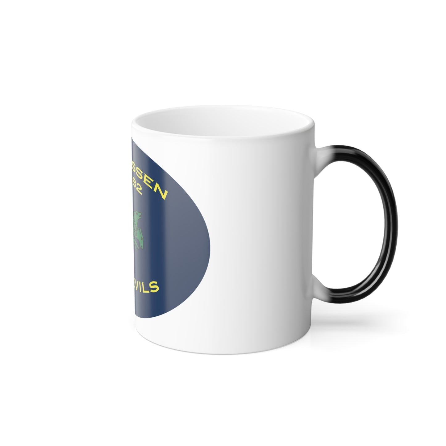 USS Lassen DDG 82 Sea Devils New 2018 (U.S. Navy) Color Changing Mug 11oz