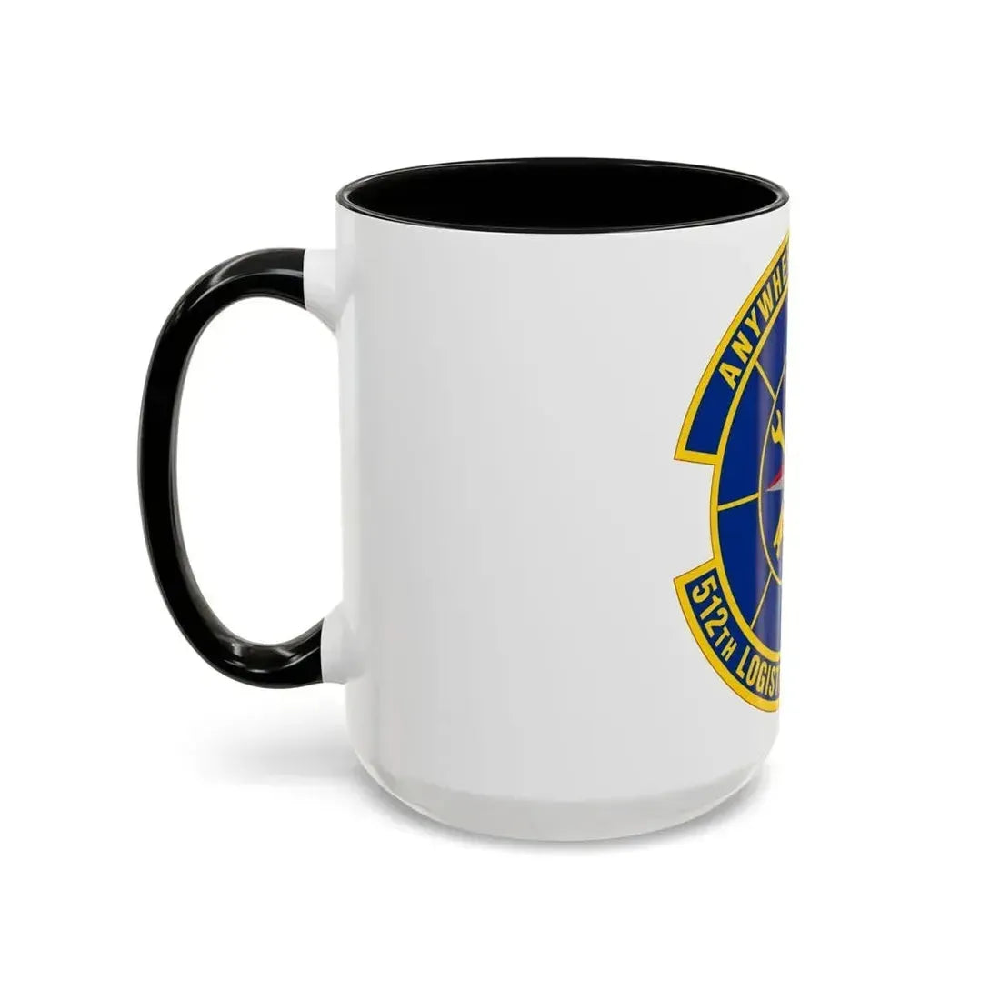 512 Logistics Readiness Squadron AFRC (U.S. Air Force) Accent Coffee Mug - Go Mug Yourself