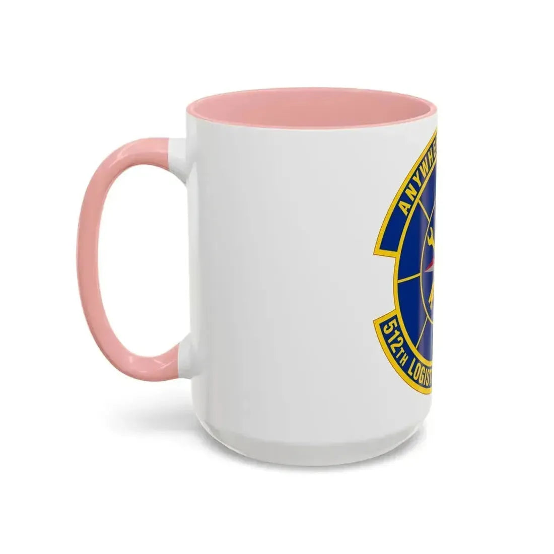 512 Logistics Readiness Squadron AFRC (U.S. Air Force) Accent Coffee Mug - Go Mug Yourself