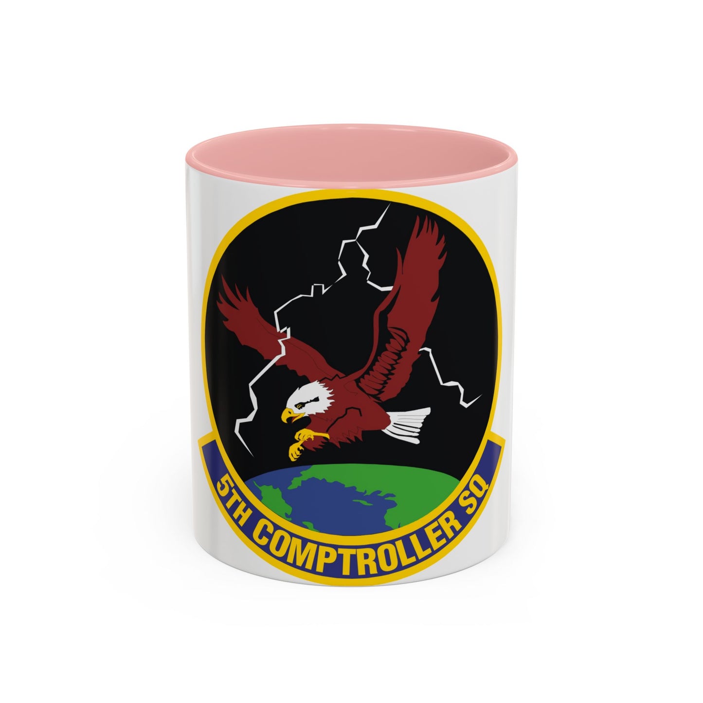 5 Comptroller Squadron AFGSC (U.S. Air Force) Accent Coffee Mug