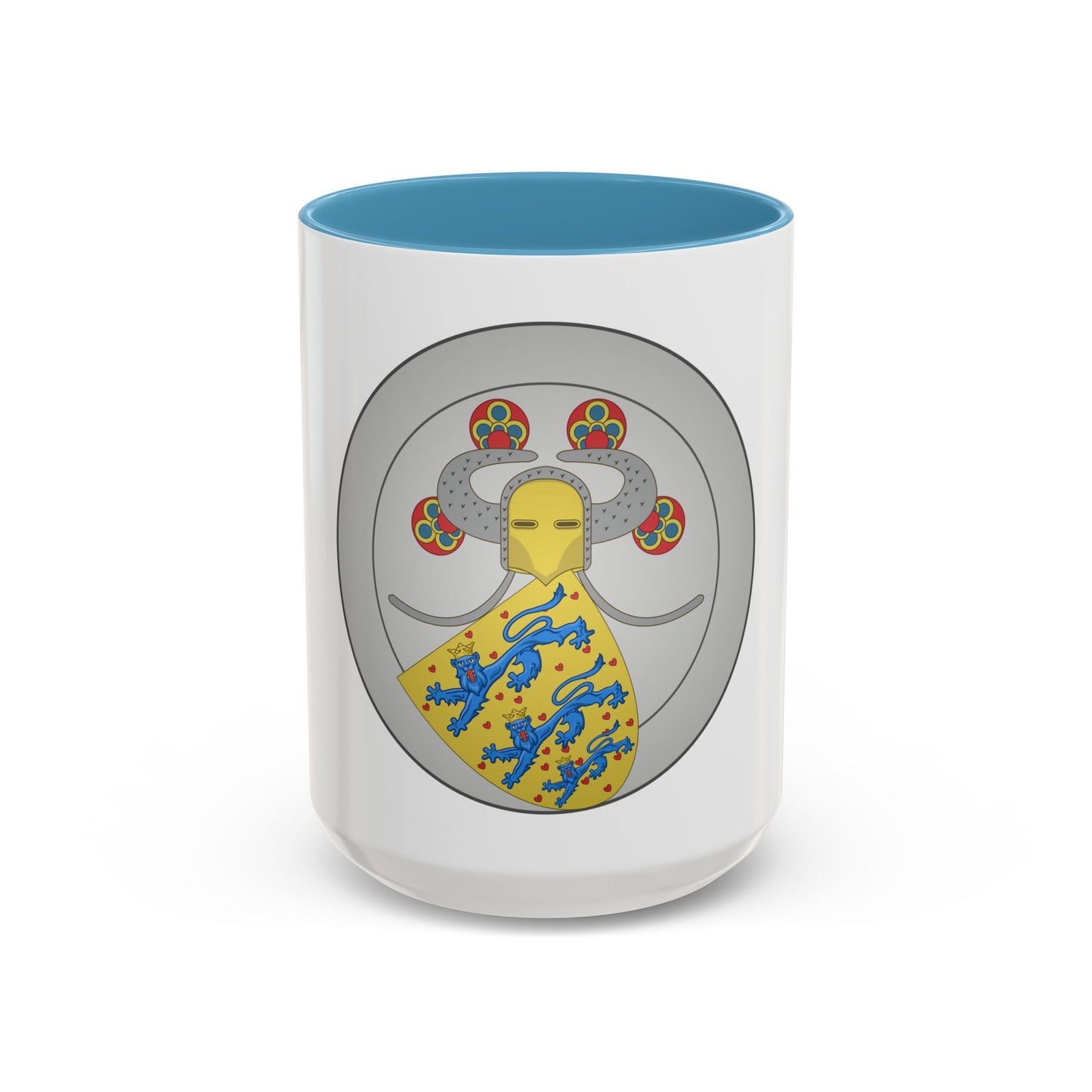 Coat of arms of Valdemar IV of Denmark - Accent Coffee Mug