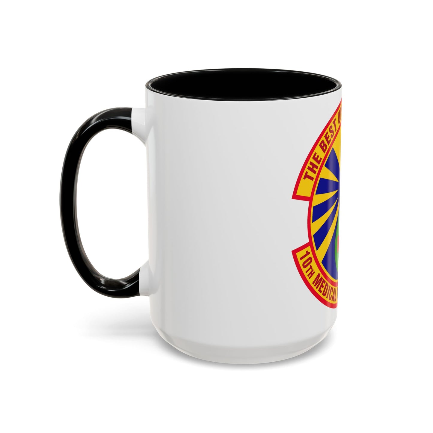 10th Medical Support Squadron (U.S. Air Force) Accent Coffee Mug