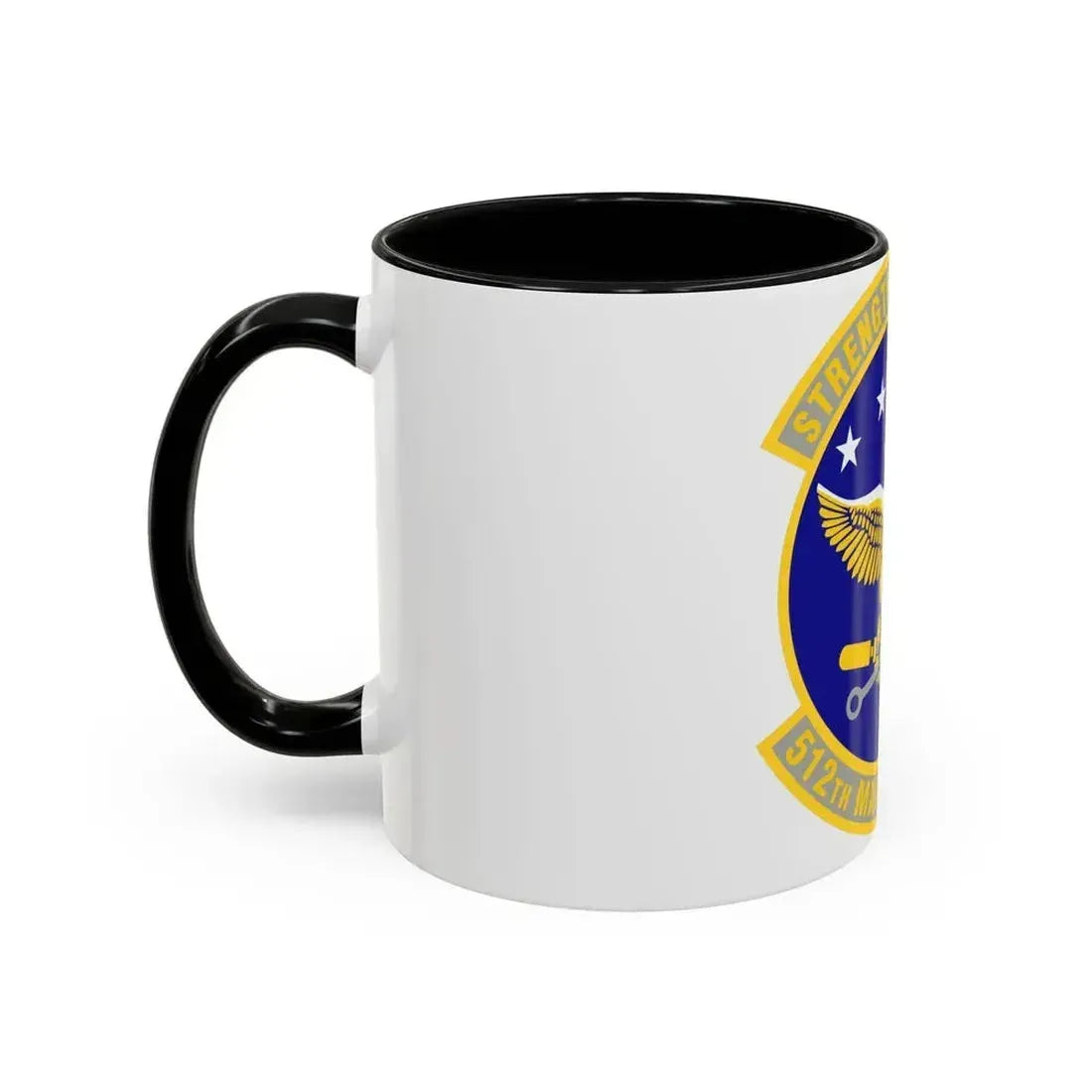 512th Maintenance Squadron (U.S. Air Force) Accent Coffee Mug - Go Mug Yourself