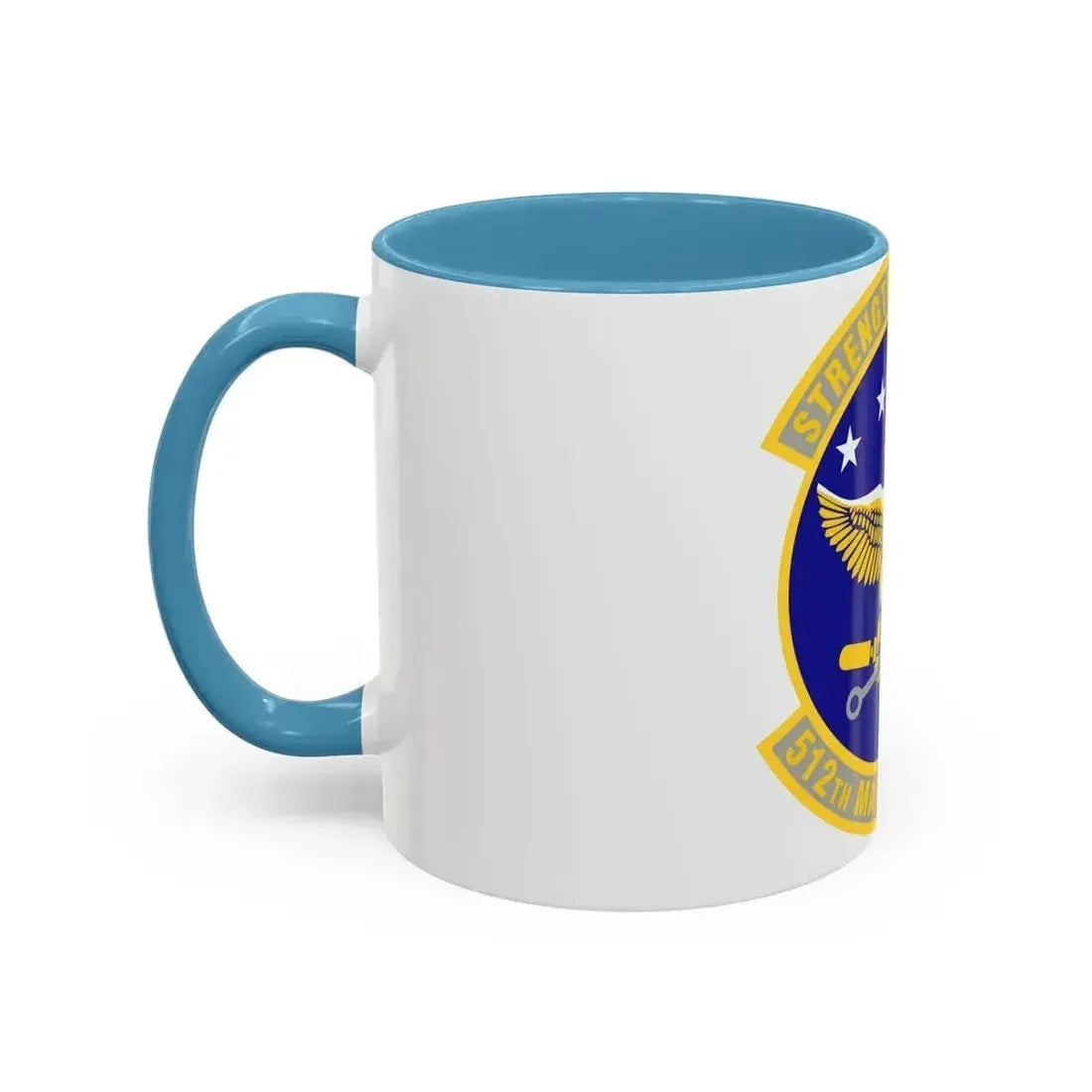 512th Maintenance Squadron (U.S. Air Force) Accent Coffee Mug - Go Mug Yourself