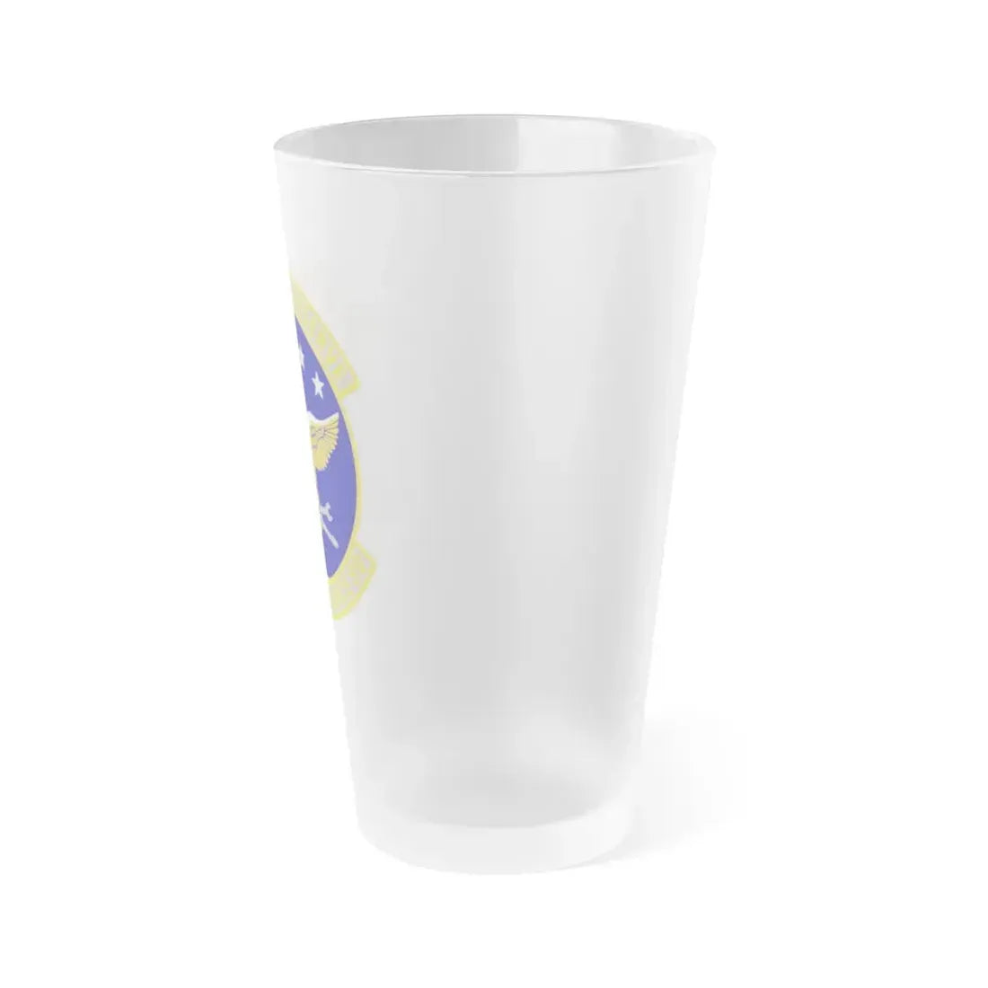 512th Maintenance Squadron (U.S. Air Force) Frosted Pint Glass 16oz - Go Mug Yourself
