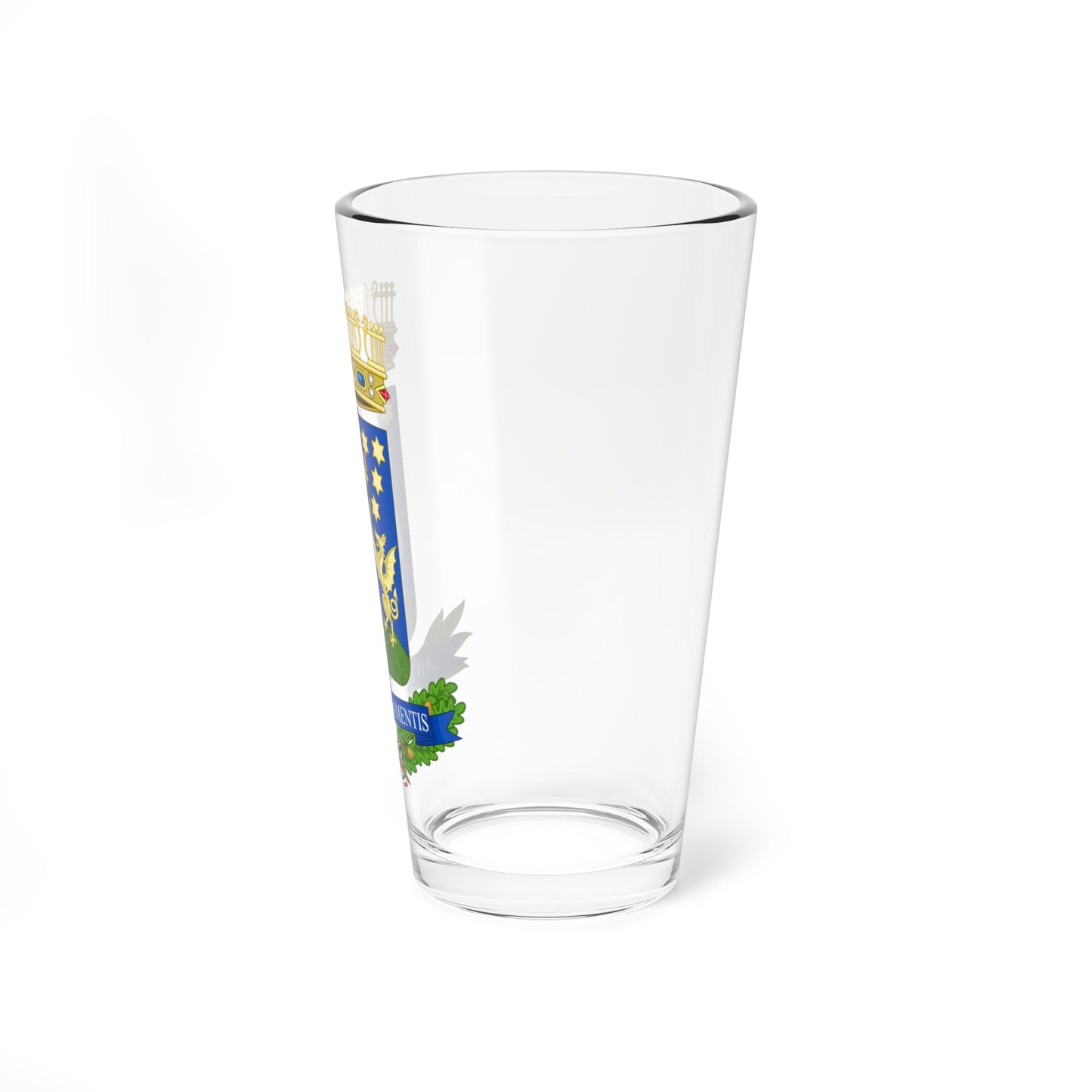 Conservatorio di musica Domenico Cimarosa-Stemma (Italy) (Coat of Arms) Pint Glass 16oz