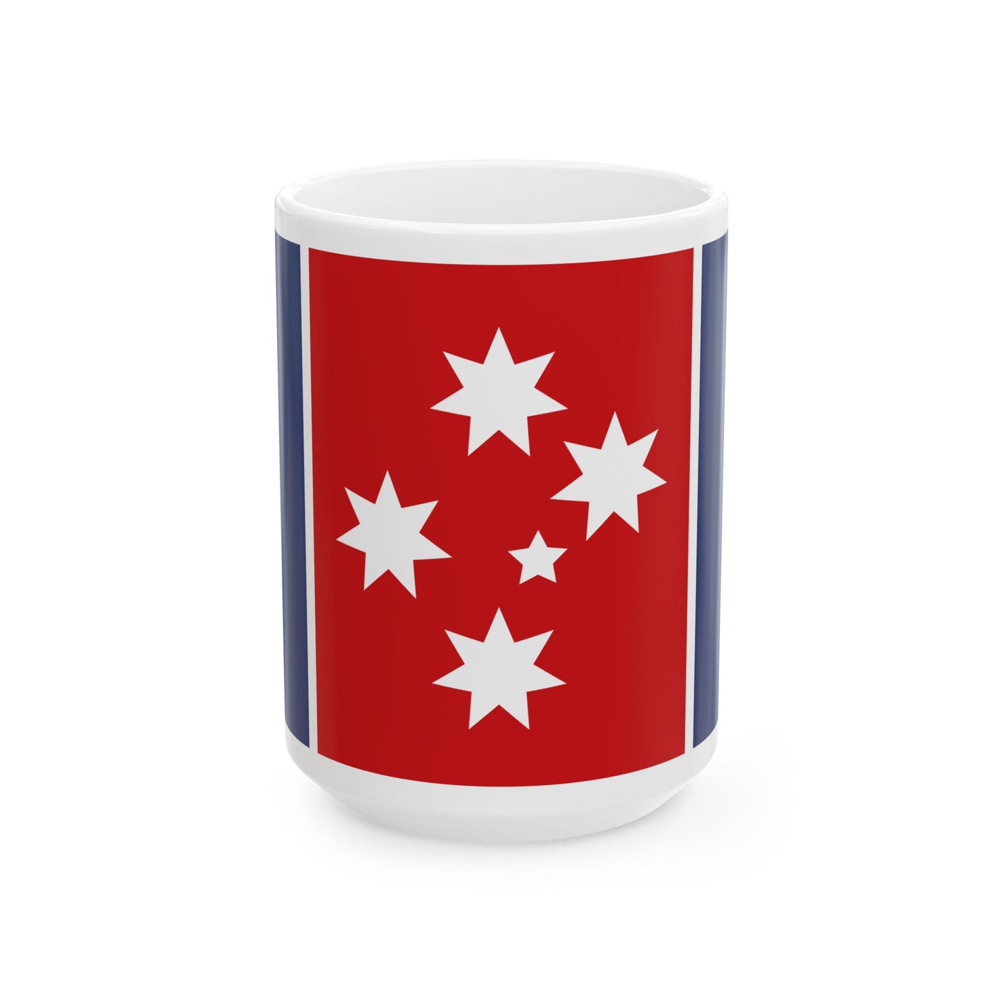 Harold Scrubys Proposal 1997 Australian Flag Proposal (Australia) White Coffee Mug