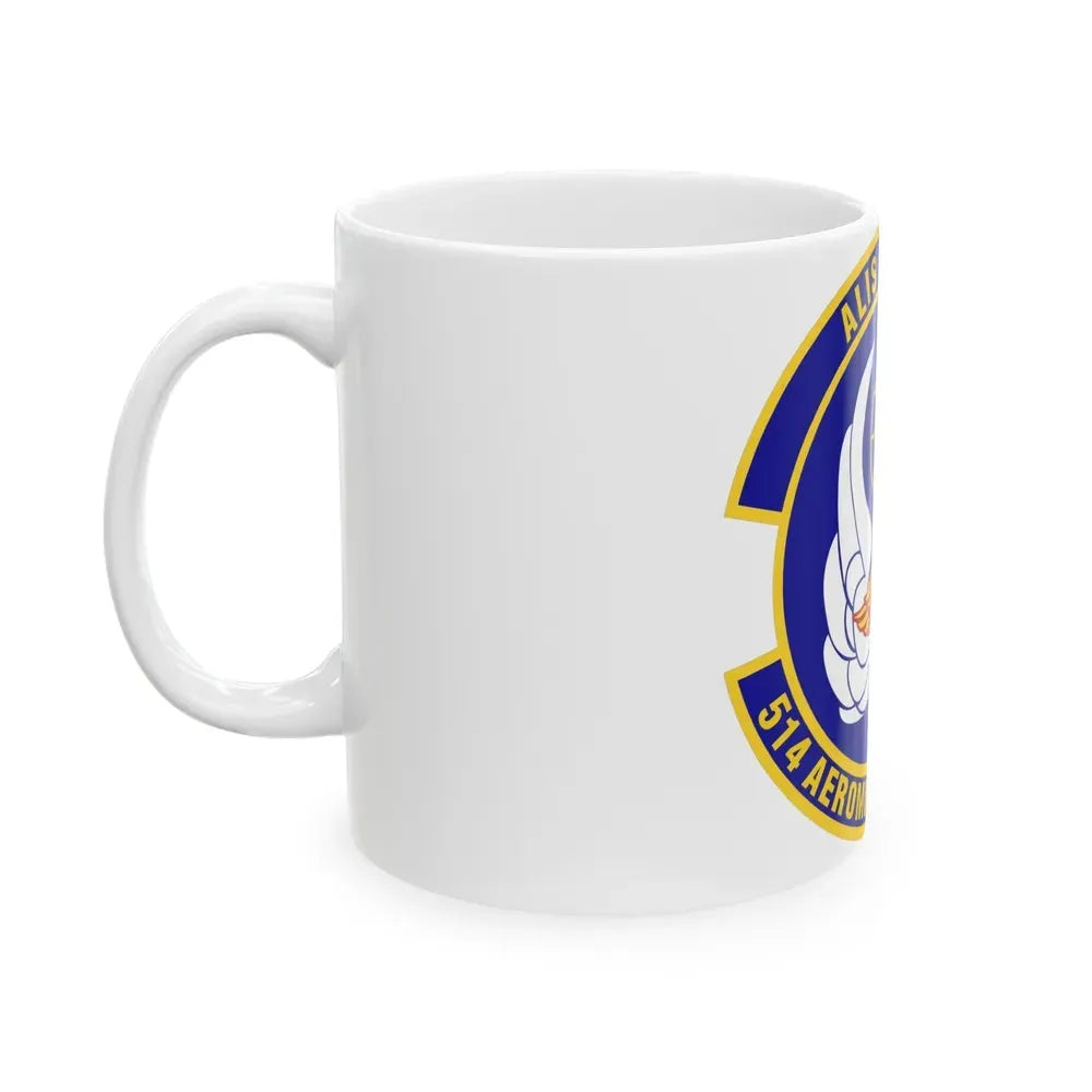 514th Aeromedical Evacuation Squadron (U.S. Air Force) White Coffee Mug - Go Mug Yourself