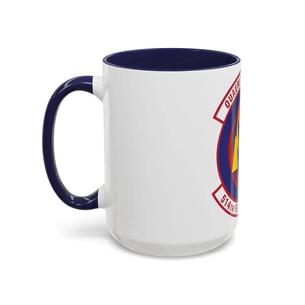 514th Flight Test Squadron (U.S. Air Force) Accent Coffee Mug - Go Mug Yourself