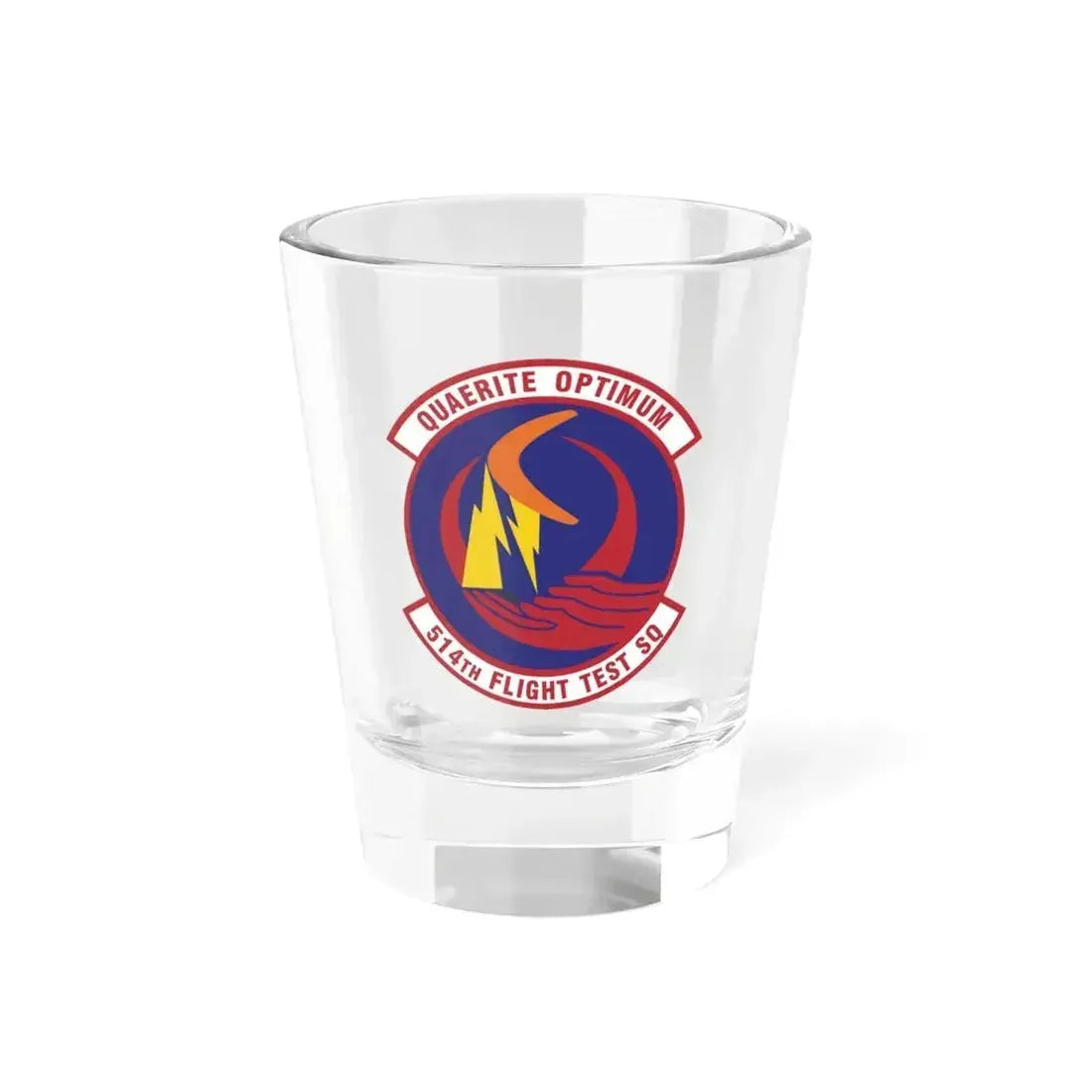 514th Flight Test Squadron (U.S. Air Force) Shot Glass 1.5oz 1.5oz - Go Mug Yourself