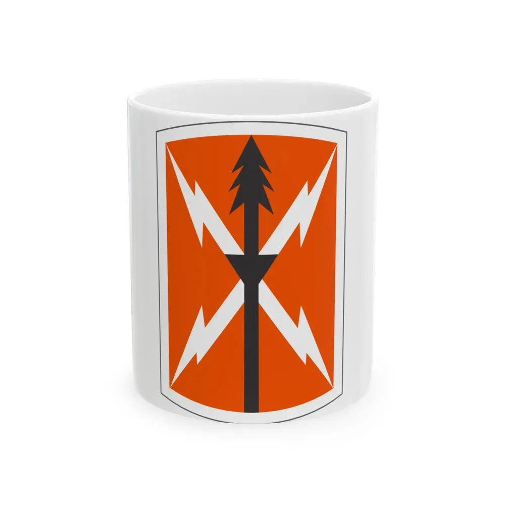 516 Signal Brigade 3 (U.S. Army) White Coffee Mug 11oz - Go Mug Yourself
