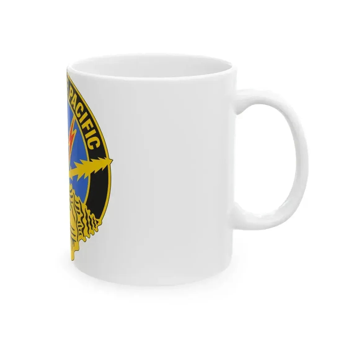 516th Signal Brigade (U.S. Army) White Coffee Mug - Go Mug Yourself