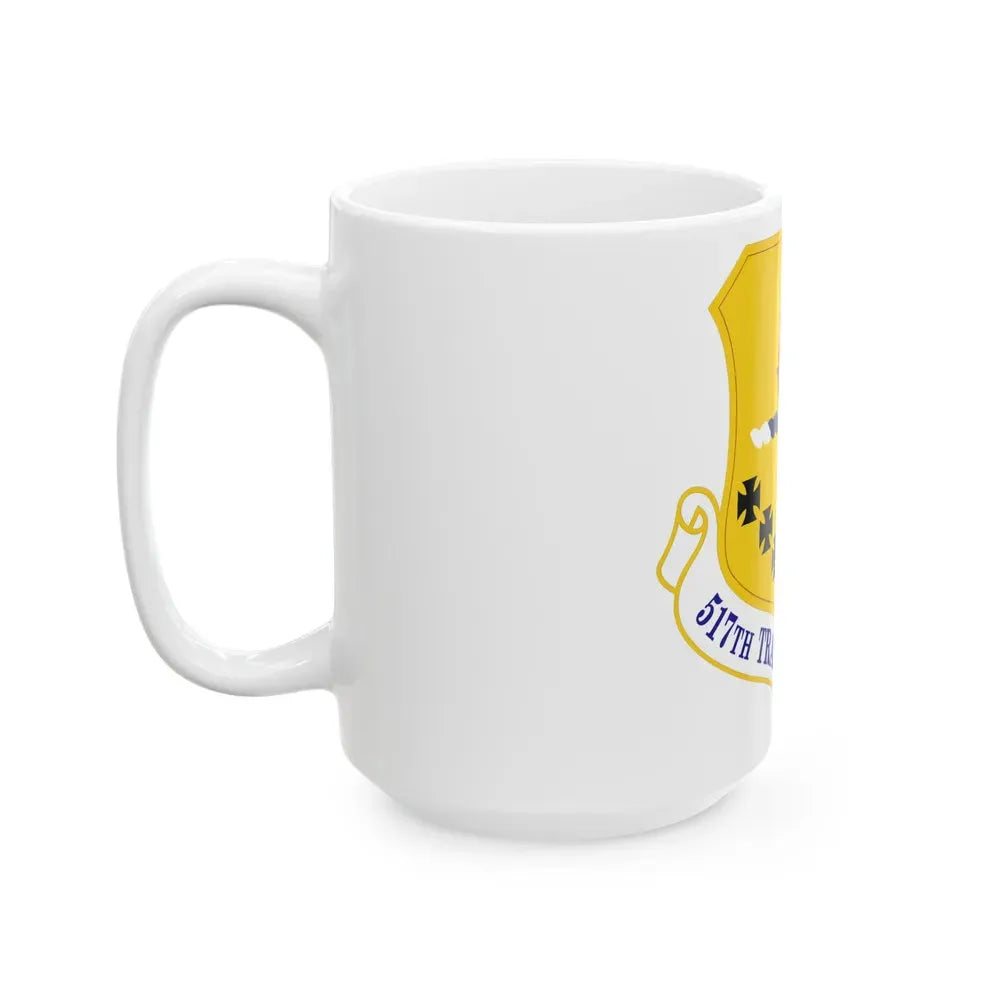 517 Training Group AETC (U.S. Air Force) White Coffee Mug - Go Mug Yourself