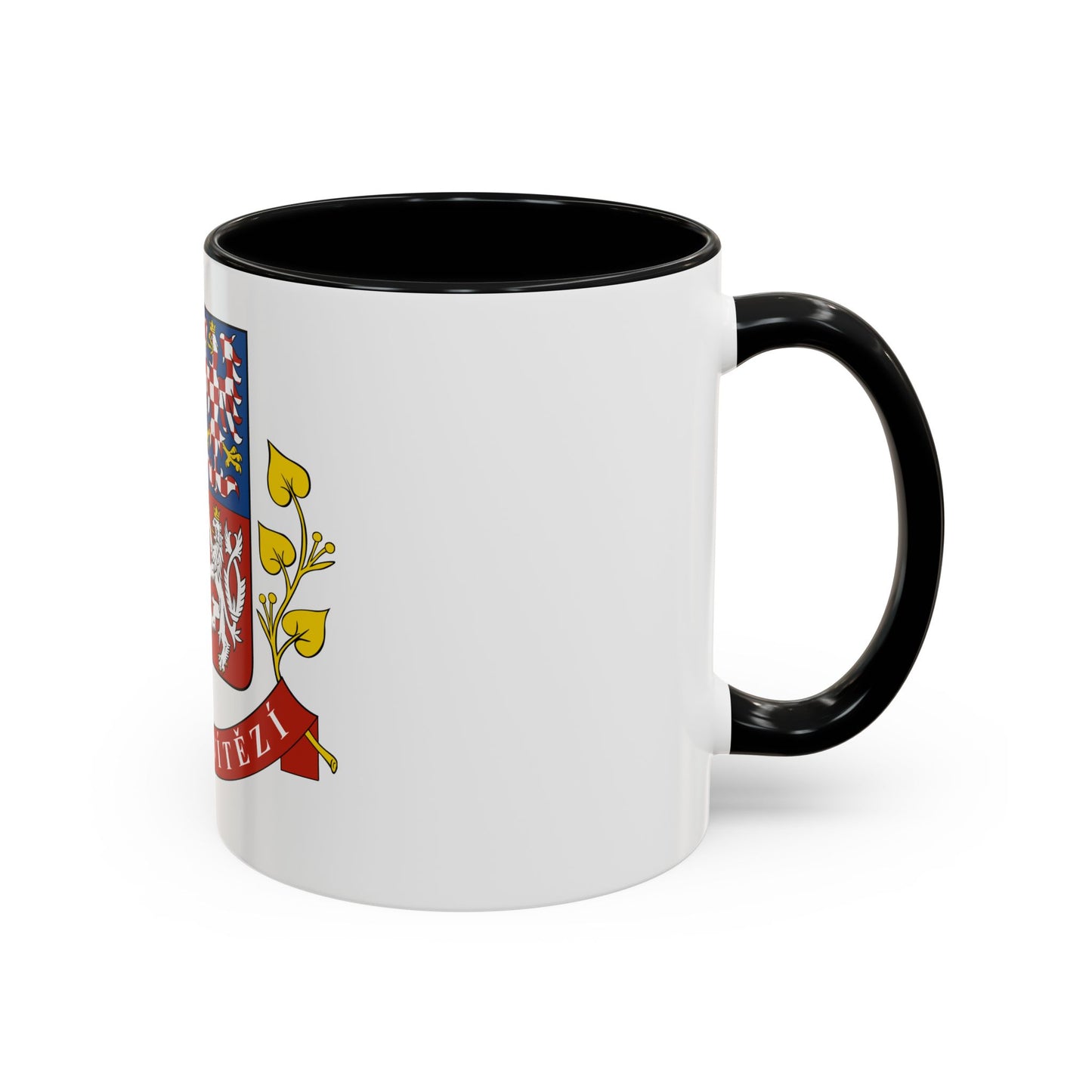 Greater coat of arms of the Czech Republic (Presidential version) - Accent Coffee Mug