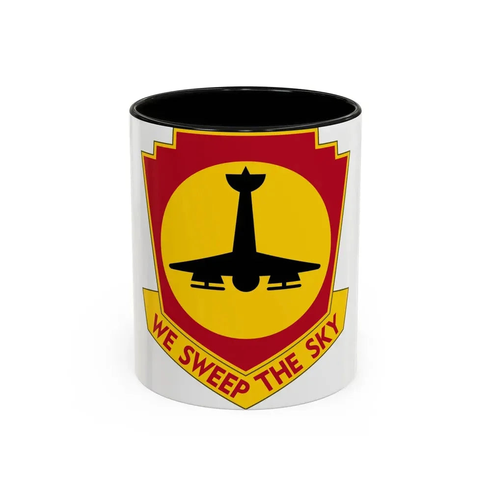 517th Air Defense Artillery Regiment (U.S. Army) Accent Coffee Mug 11oz Black - Go Mug Yourself