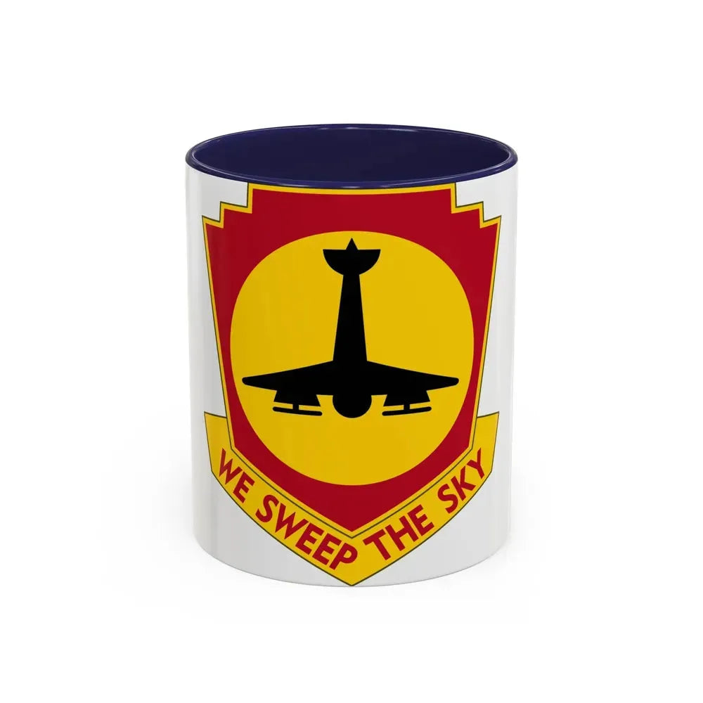 517th Air Defense Artillery Regiment (U.S. Army) Accent Coffee Mug 11oz Navy - Go Mug Yourself