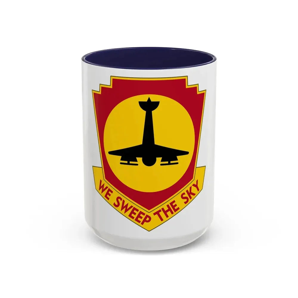 517th Air Defense Artillery Regiment (U.S. Army) Accent Coffee Mug 15oz Navy - Go Mug Yourself