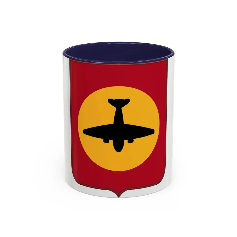 517th Air Defense Artillery Regiment v2 (U.S. Army) Accent Coffee Mug 11oz Navy - Go Mug Yourself