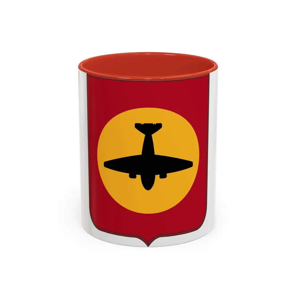 517th Air Defense Artillery Regiment v2 (U.S. Army) Accent Coffee Mug 11oz Red - Go Mug Yourself