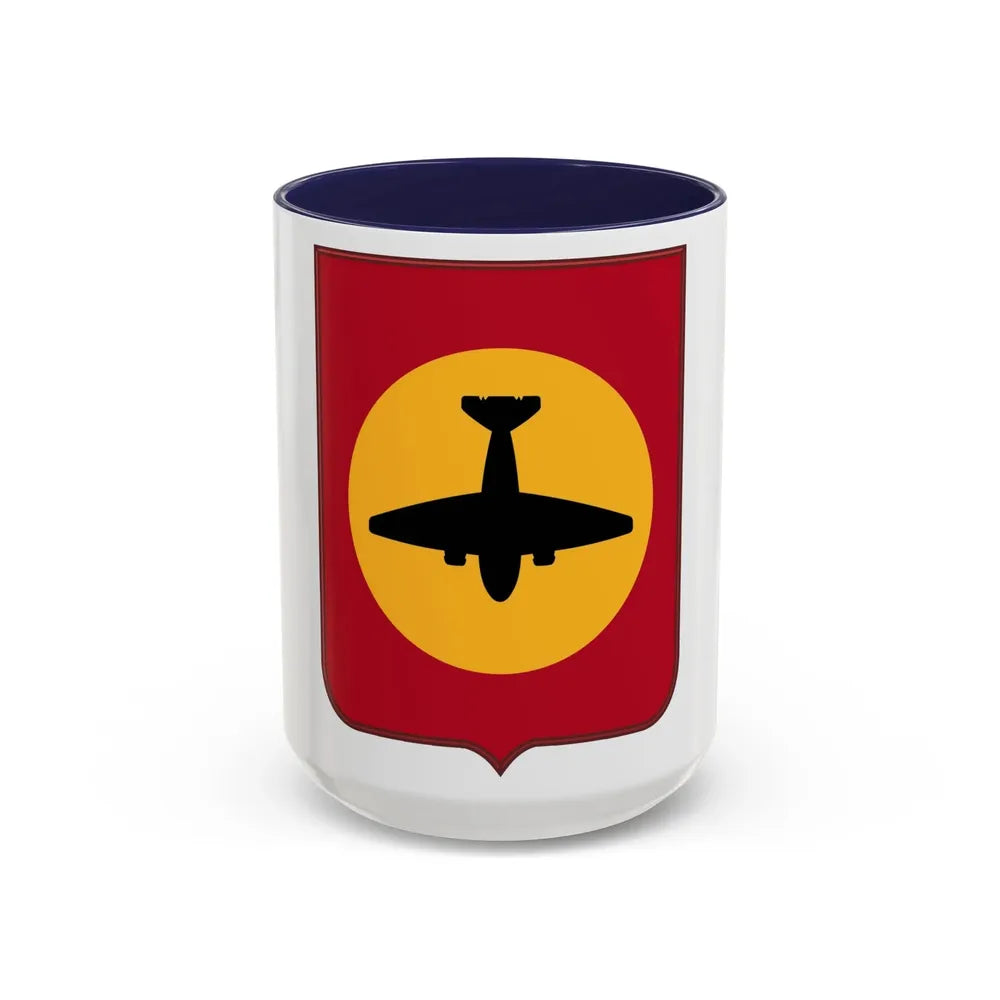517th Air Defense Artillery Regiment v2 (U.S. Army) Accent Coffee Mug 15oz Navy - Go Mug Yourself