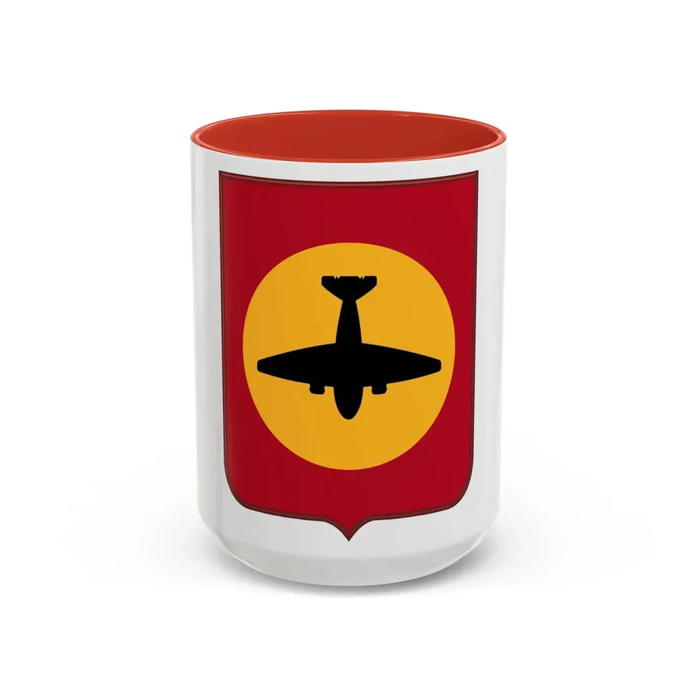 517th Air Defense Artillery Regiment v2 (U.S. Army) Accent Coffee Mug 15oz Red - Go Mug Yourself