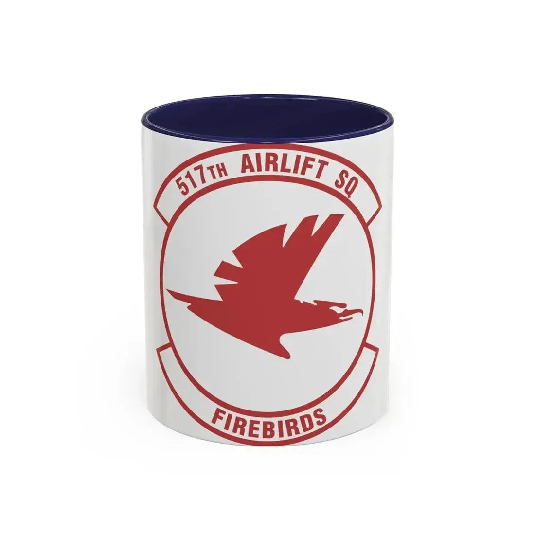 517th Airlift Squadron (U.S. Air Force) Accent Coffee Mug 11oz Navy - Go Mug Yourself