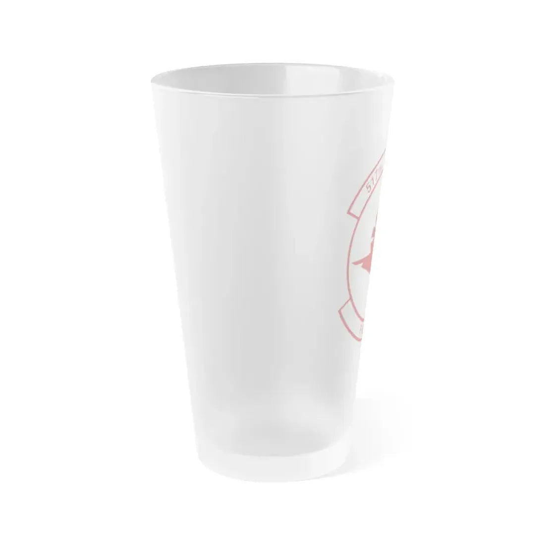 517th Airlift Squadron (U.S. Air Force) Frosted Pint Glass 16oz - Go Mug Yourself