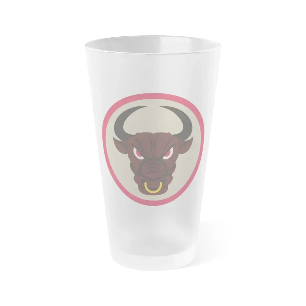 518 Sustainment Brigade 2 (U.S. Army) Frosted Pint Glass 16oz Default Title - Go Mug Yourself