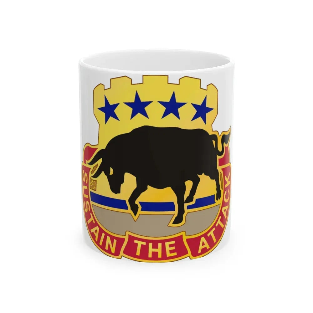 518 Sustainment Brigade 3 (U.S. Army) White Coffee Mug 11oz - Go Mug Yourself